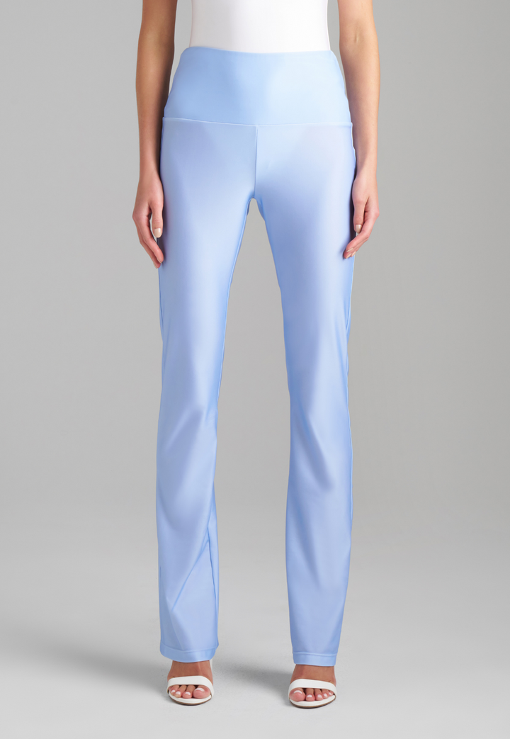 Elaine Stretch Knit Pants in Periwinkle