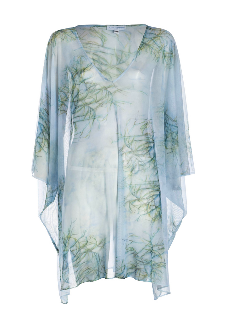 Kiki Mesh Kaftan in Tulum