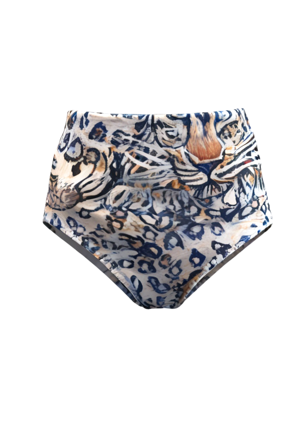 Brea Bikini Bottom in Snow Leopard