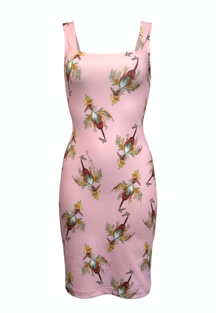 Caterina Mini Dress in Cuckoo Birds