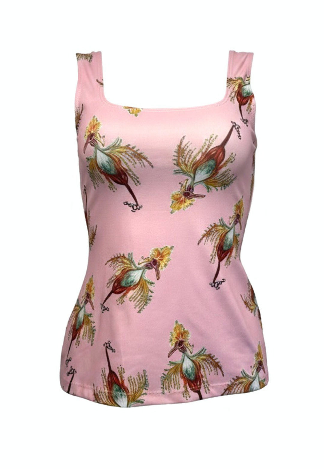 Caterina Tank Top in Cuckoo Birds