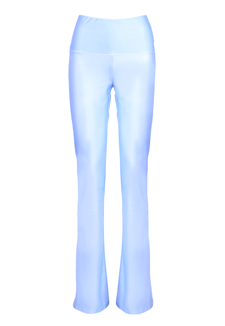 Elaine Stretch Knit Pants in Periwinkle