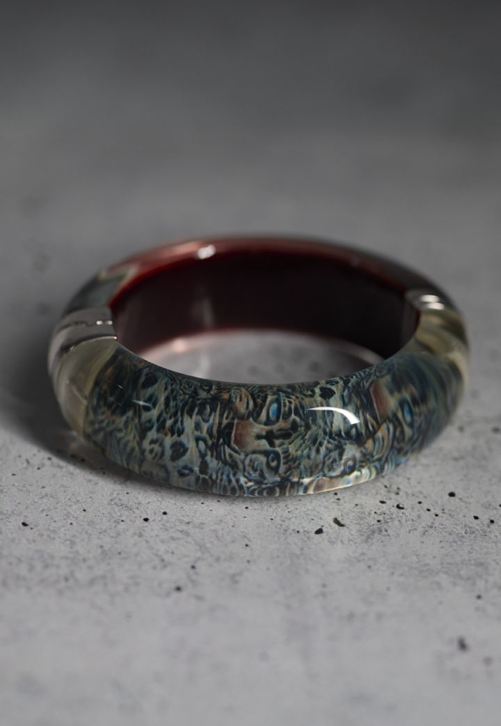 Bangle in Snow Leopard