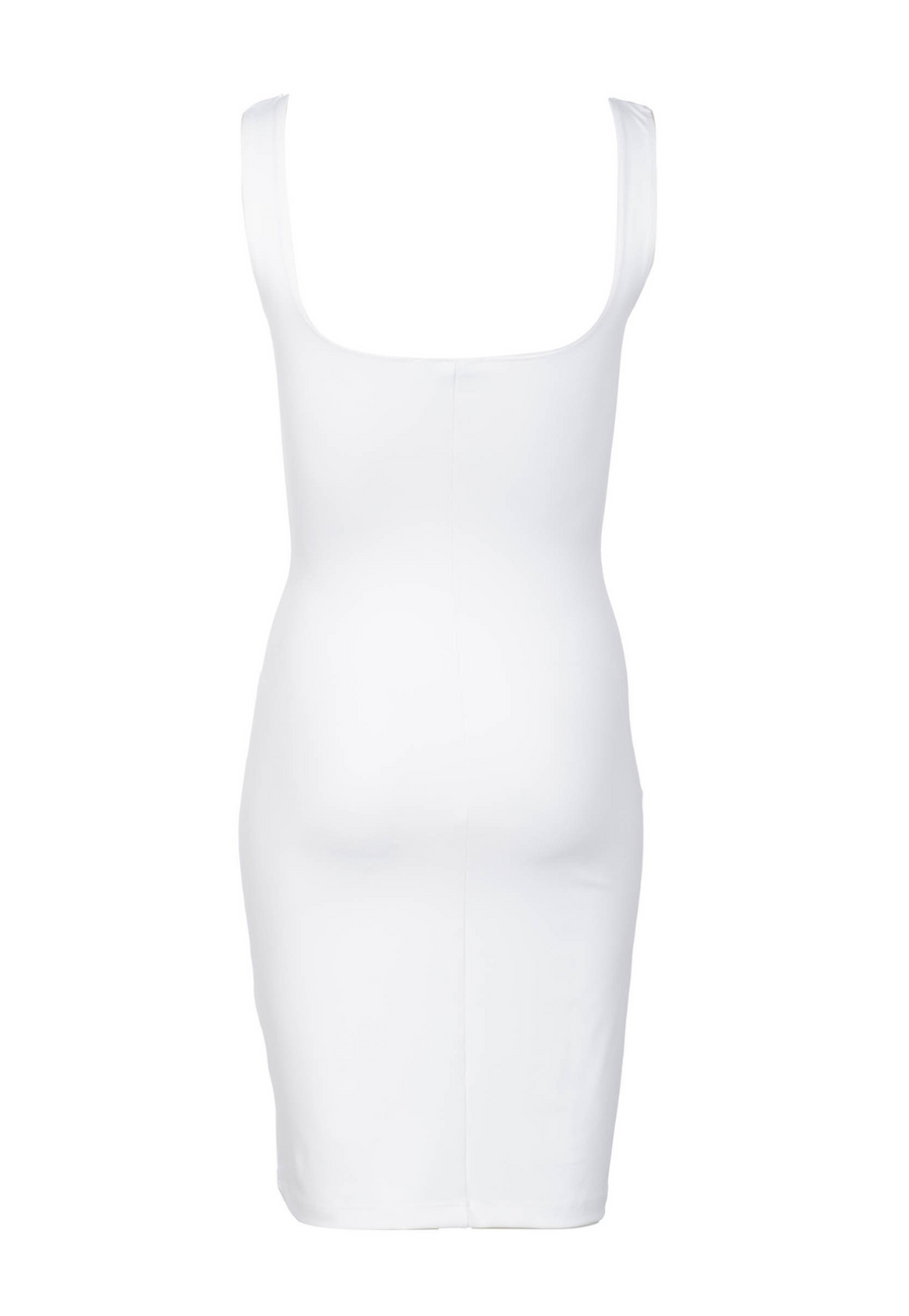 designer white mini dress AvA Women's Caterina Mini Dress in White XXL