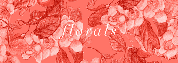 Florals | Designer print by Ala von Auersperg of a red red floral for women's luxury fashion