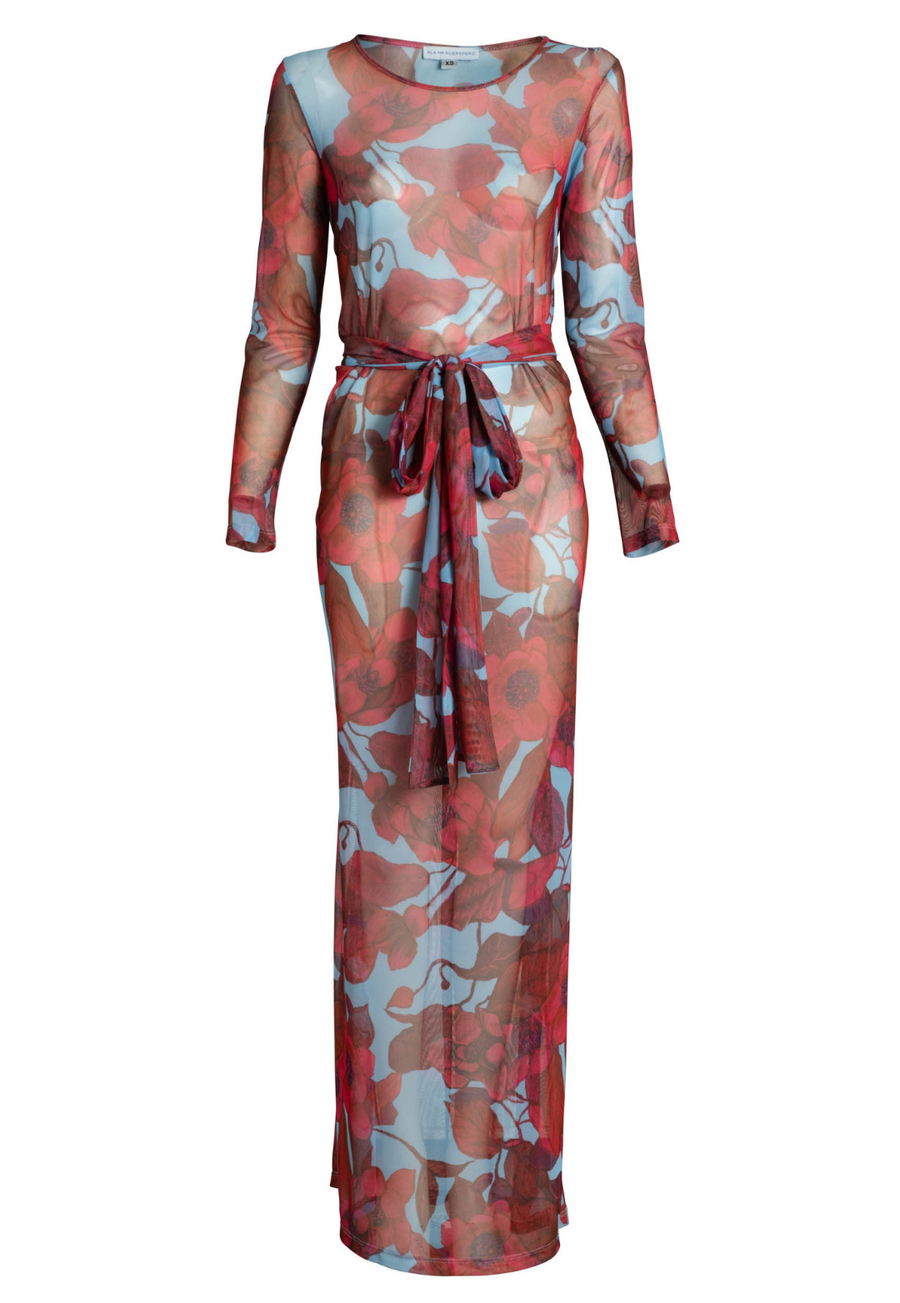 designer wrap dress Silk Wrap dress with Sleeve and ruffle – Caryna Nina Haute Couture Designer