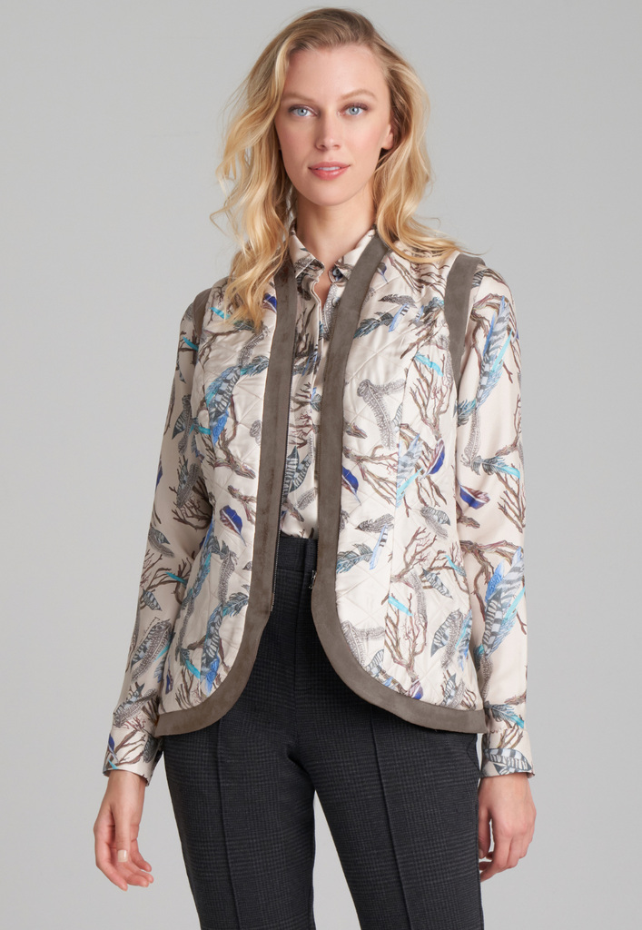 Tallulah Silk Lined Blazer in Sapphire Blue