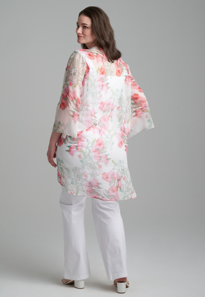Suzanne Silk Opera Jacket in Angels Trumpet